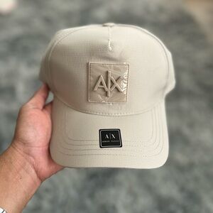 Armani Exchange Beige Cap UNISEX